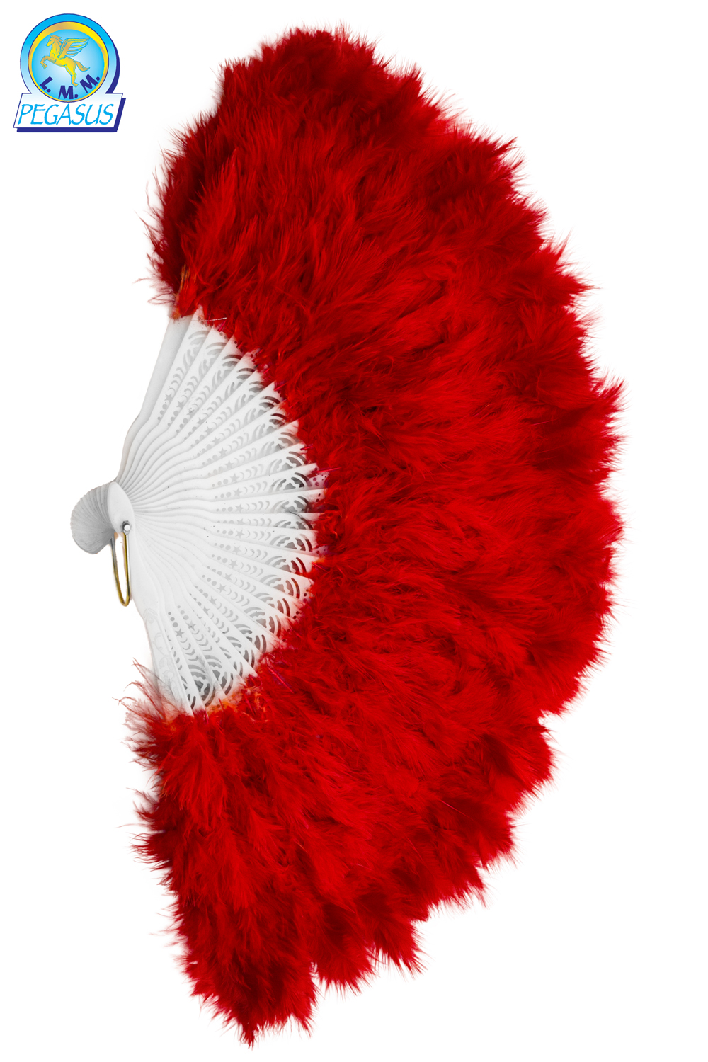 VENTAGLIO PIUME ROSSE